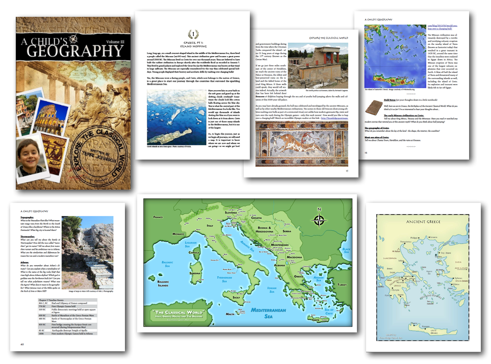 Explore the Classical World pages