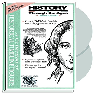 History Through the Ages timeline figures - paper and CD-ROM versions available
