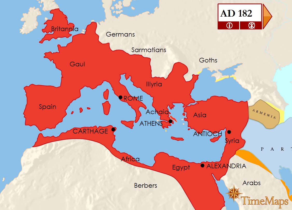 TimeMap - Fall of Rome