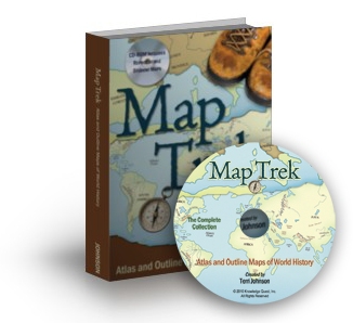 MapTrek hardcover & cd