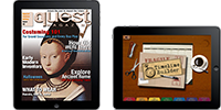 Quest Magazine and Timeline Builder mobile apps