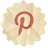 Pinterest icon blue